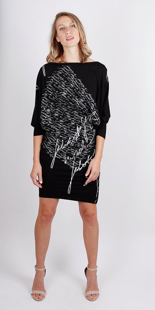 kaseee-asymmetrisches Kleid