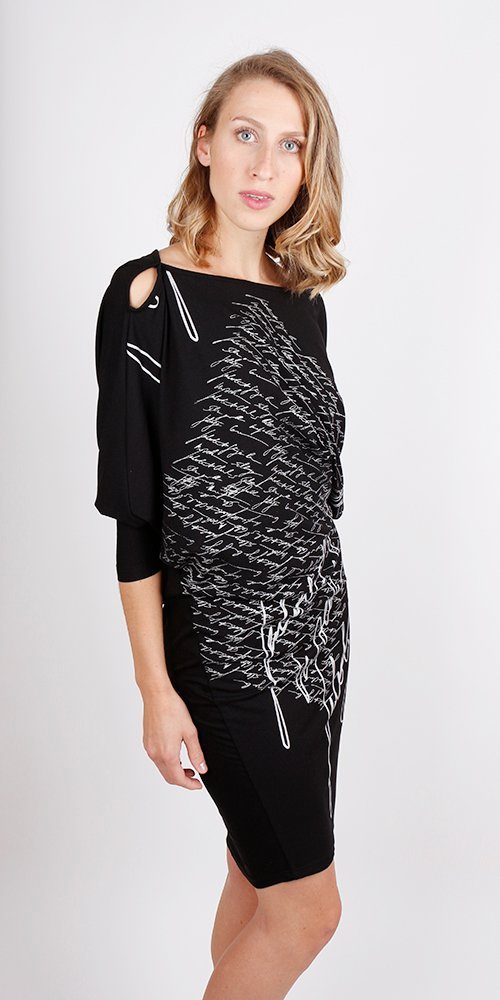 kaseee-asymmetrisches Kleid
