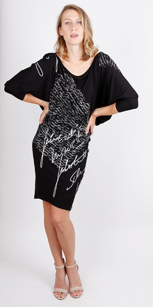 kaseee-asymmetrisches Kleid