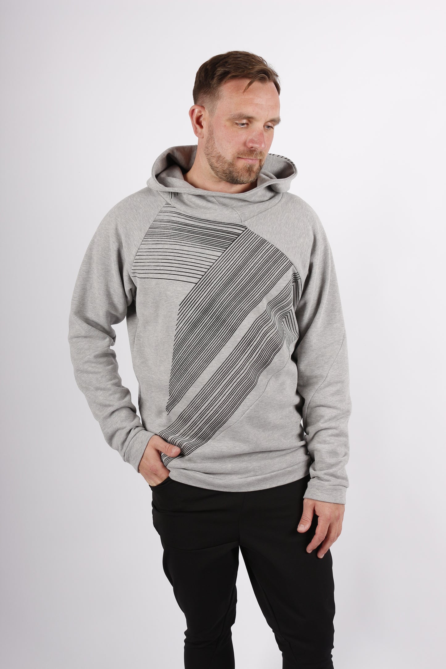kaseee KSEHOODIE Baumwollsweat Oversize mit Druck