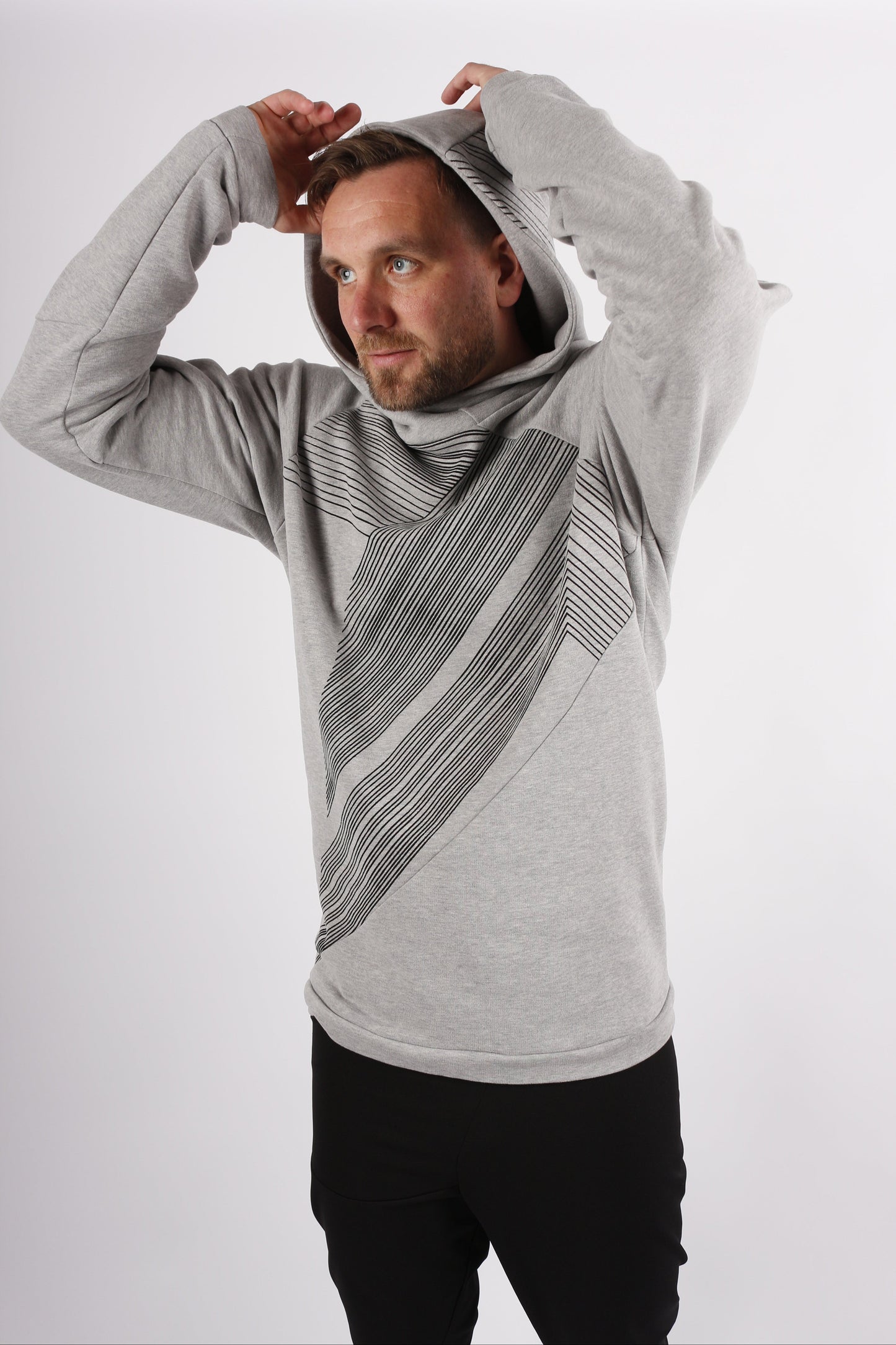 kaseee KSEHOODIE Baumwollsweat Oversize mit Druck