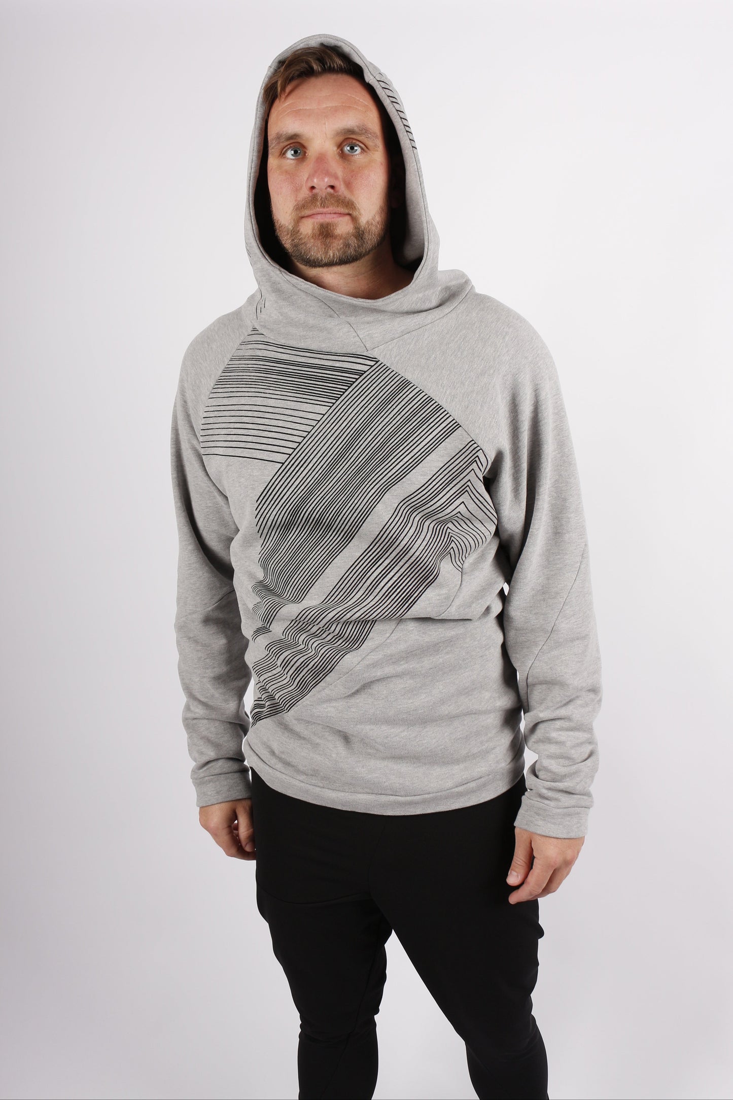 kaseee KSEHOODIE Baumwollsweat Oversize mit Druck