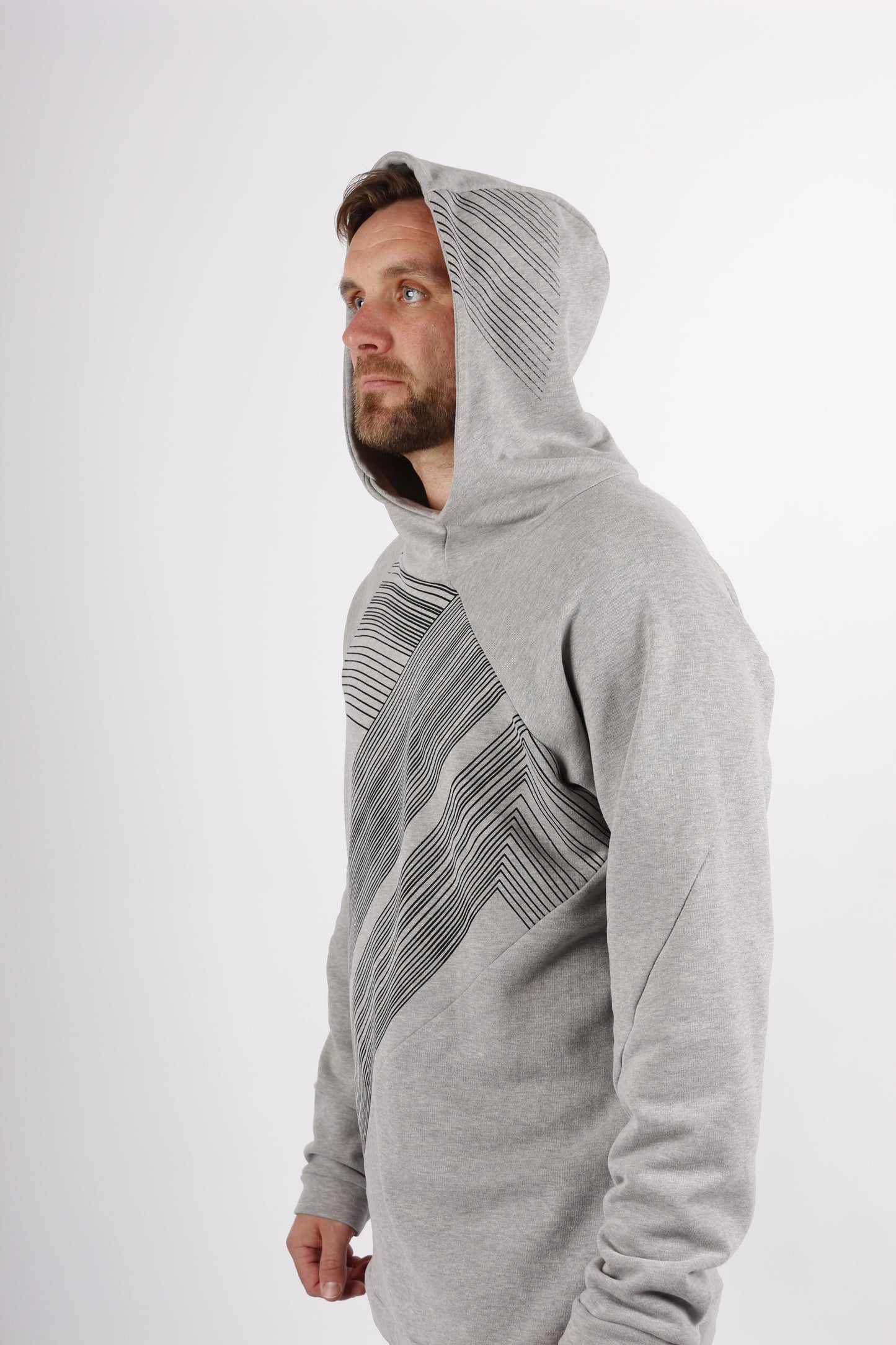 kaseee KSEHOODIE Baumwollsweat Oversize mit Druck