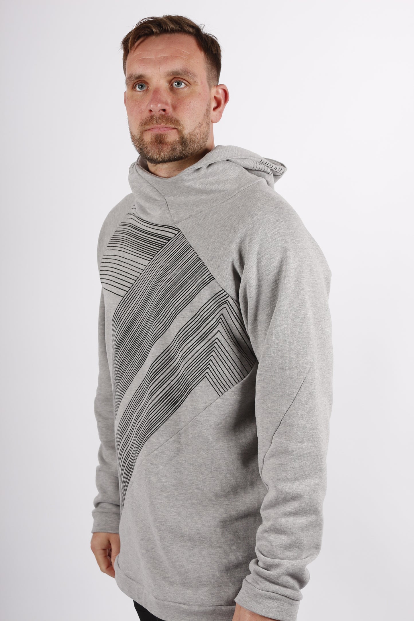 kaseee KSEHOODIE Baumwollsweat Oversize mit Druck