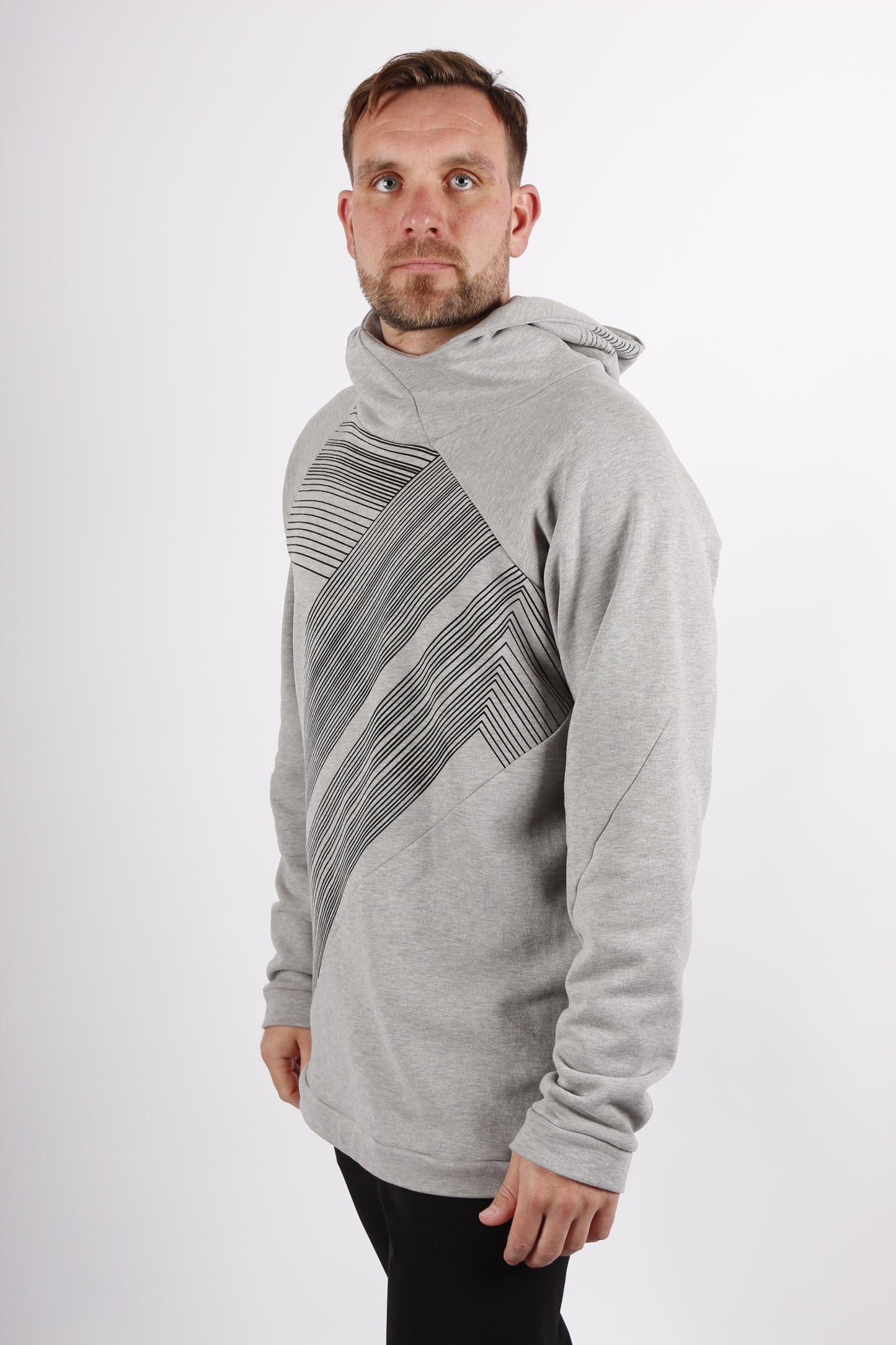 kaseee KSEHOODIE Baumwollsweat Oversize mit Druck