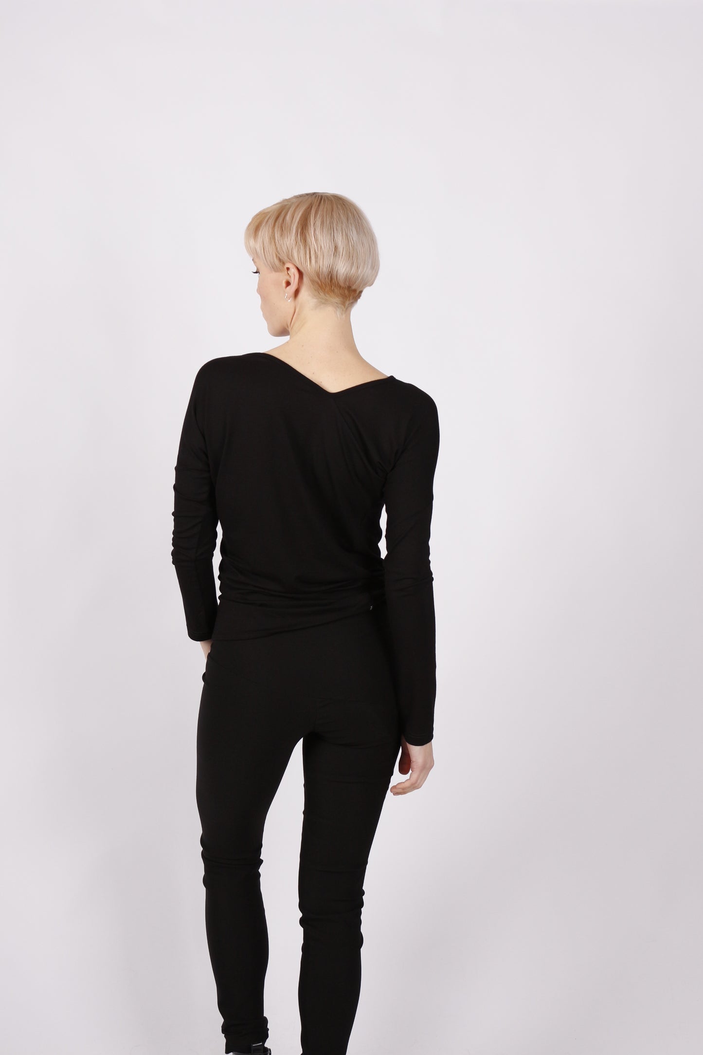 kaseee Shirt langarm Viskose