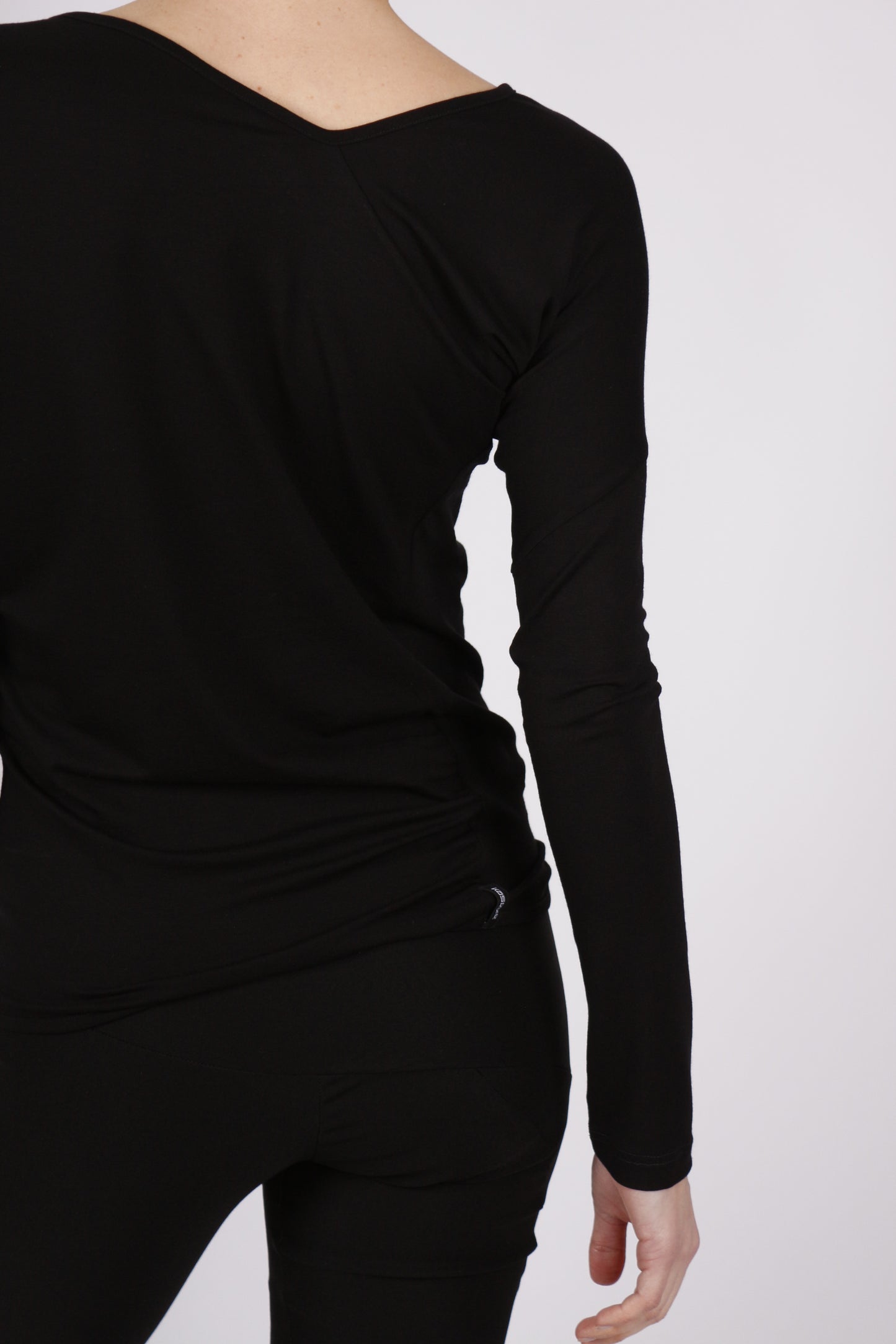 kaseee Shirt langarm Viskose