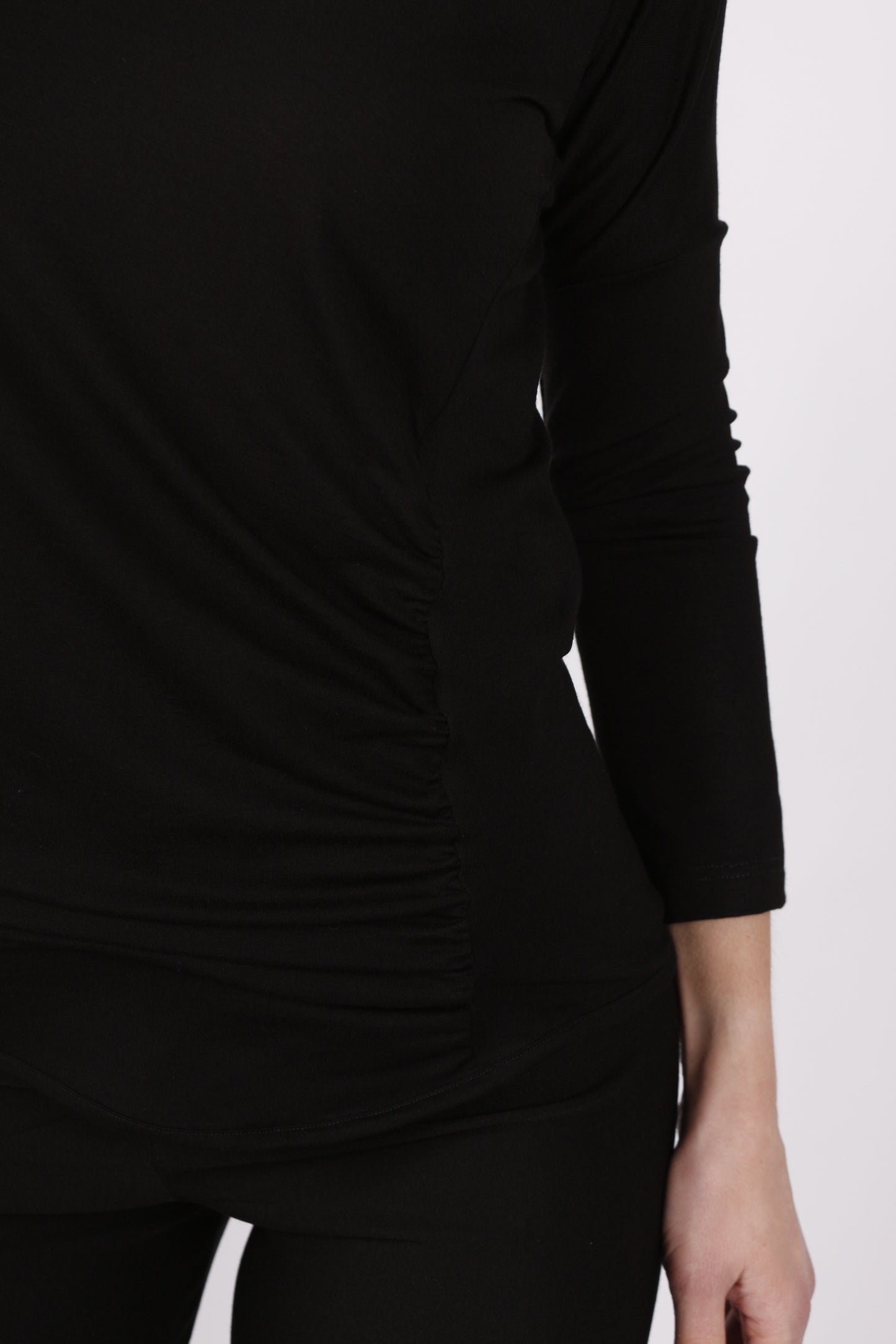 kaseee Shirt langarm Viskose