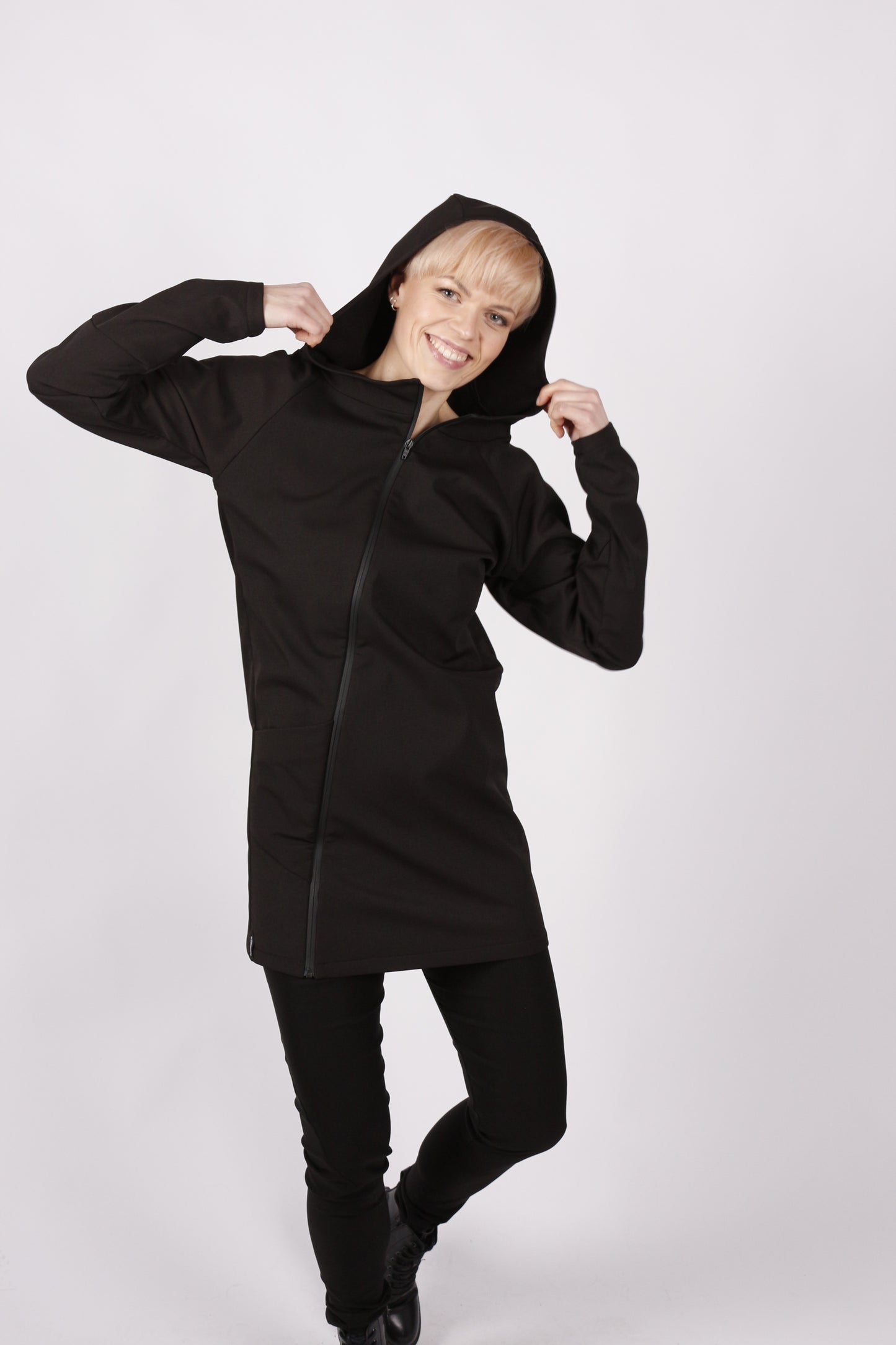 kaseee Hoodiejacke Funktionsstoff