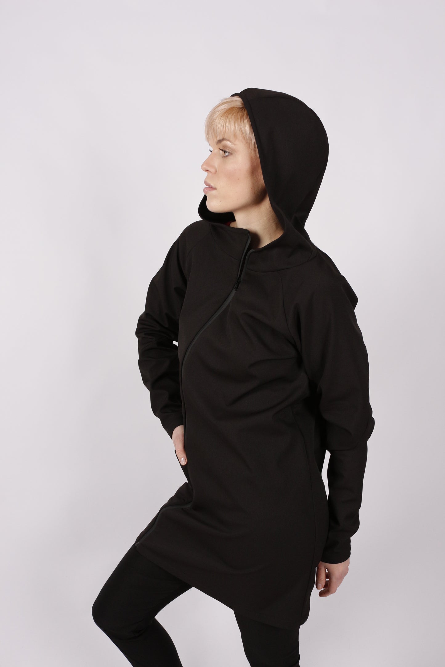 kaseee Hoodiejacke Funktionsstoff