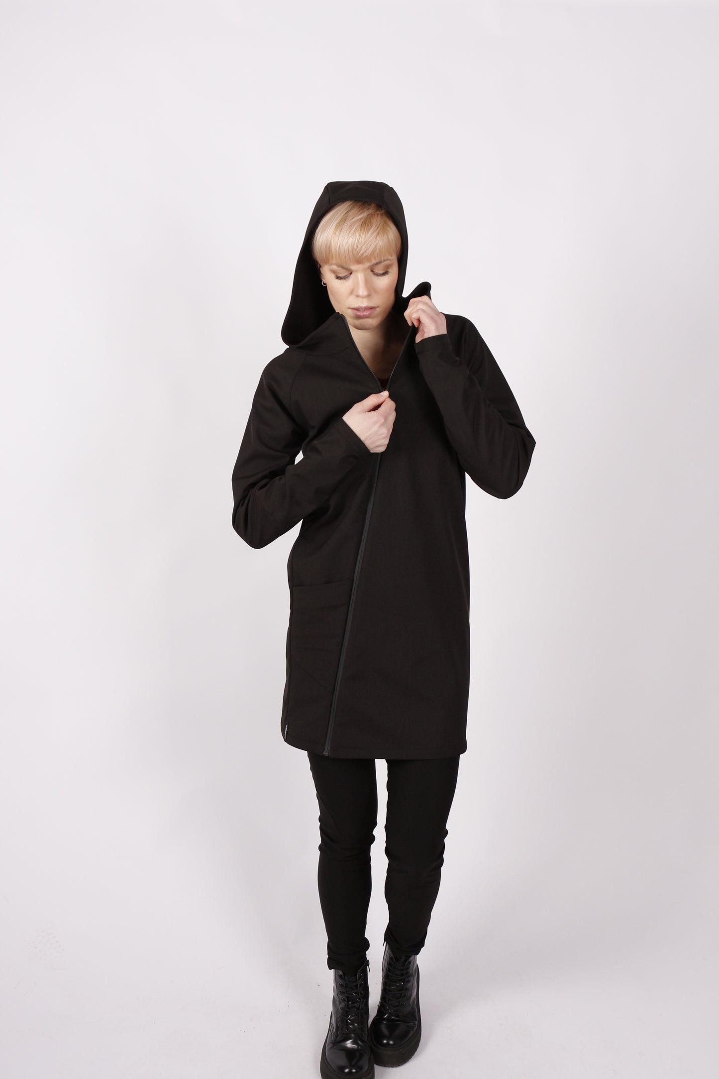 kaseee Hoodiejacke Funktionsstoff