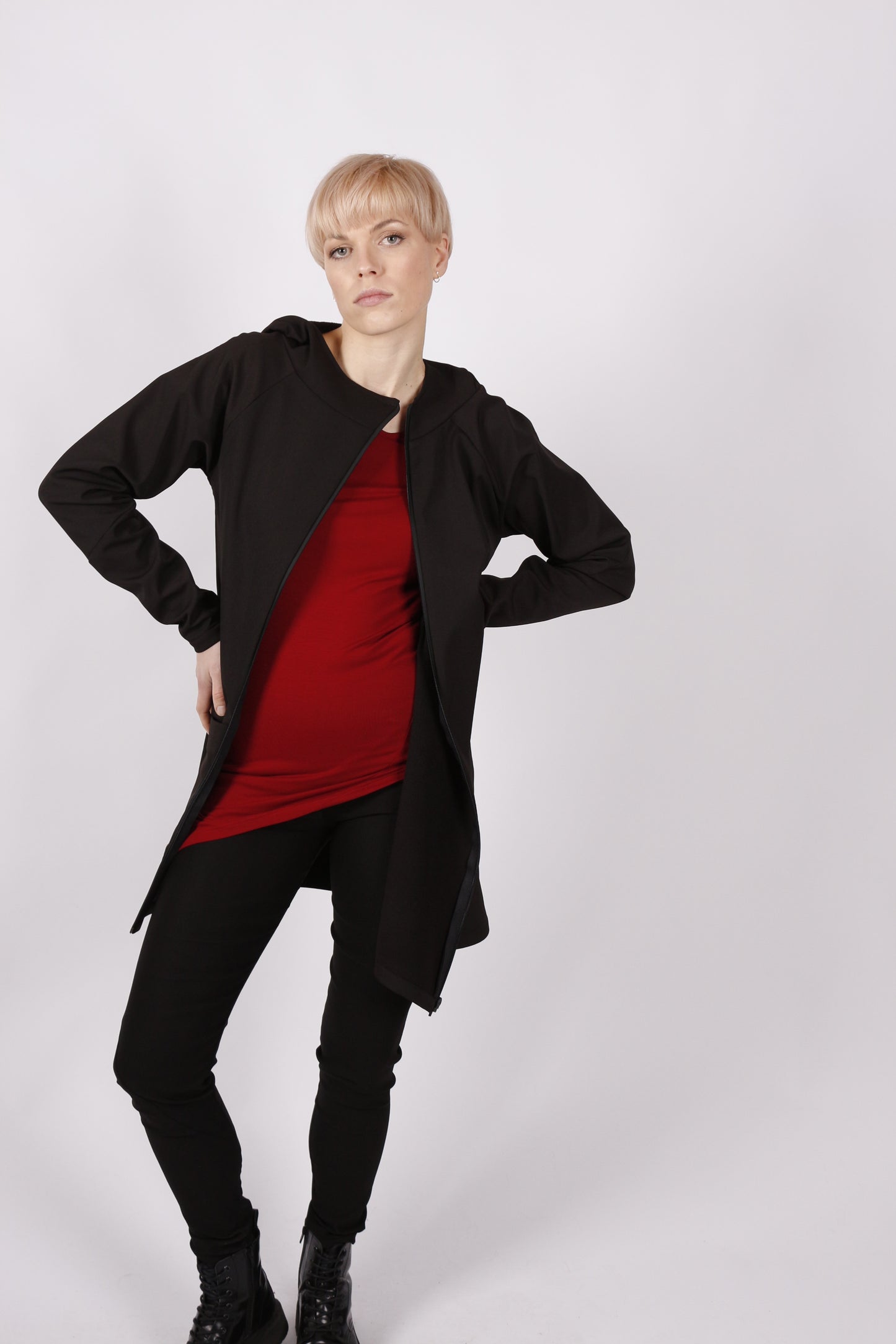 kaseee Hoodiejacke Funktionsstoff