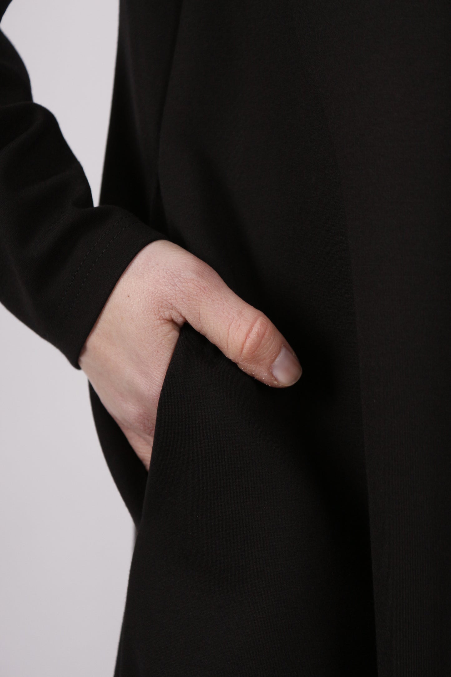 kaseee KSEHOODIKLEID weit Romanit mit Falten