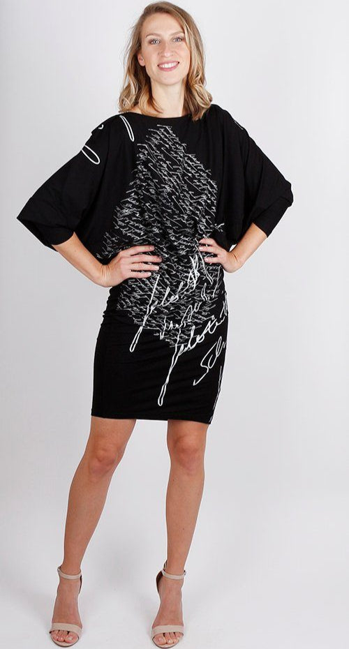 kaseee-asymmetrisches Kleid