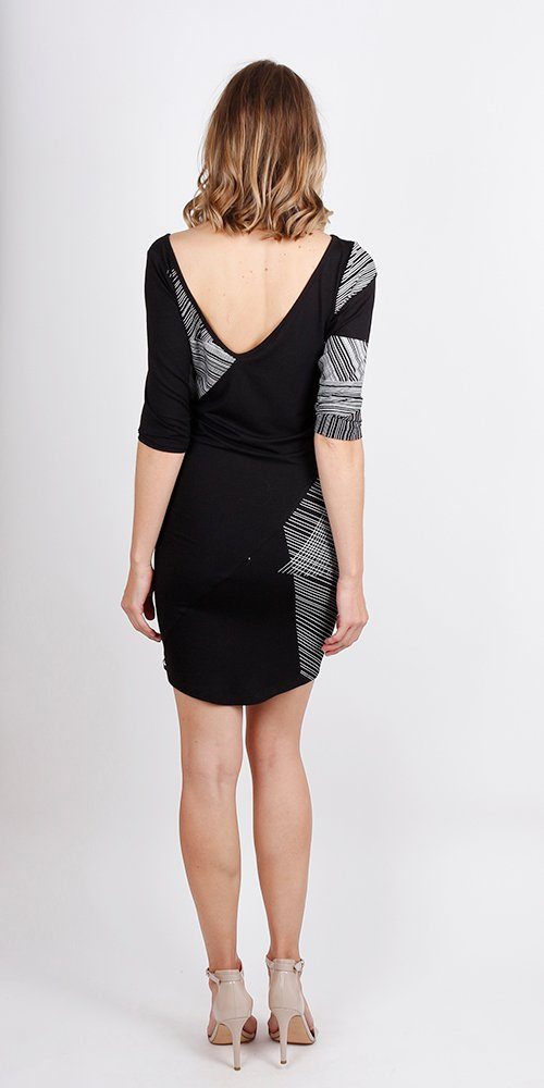 kaseeeJerseykleid mit Falten