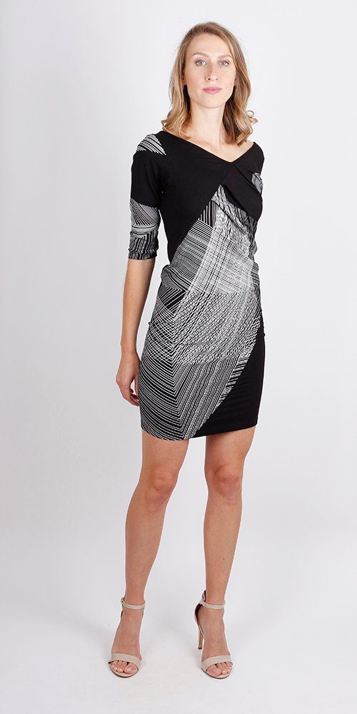 kaseeeJerseykleid mit Falten