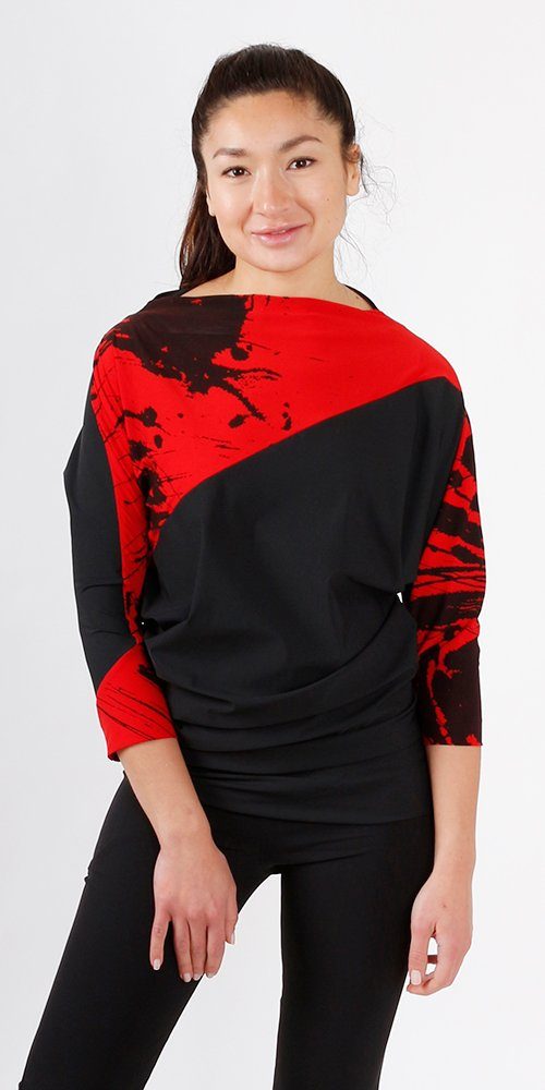 kaseee Oberteil zweifarbig