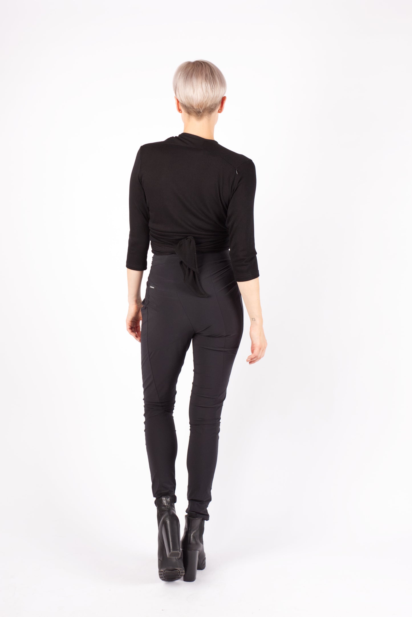 kaseee-Hose mit Bundfalten