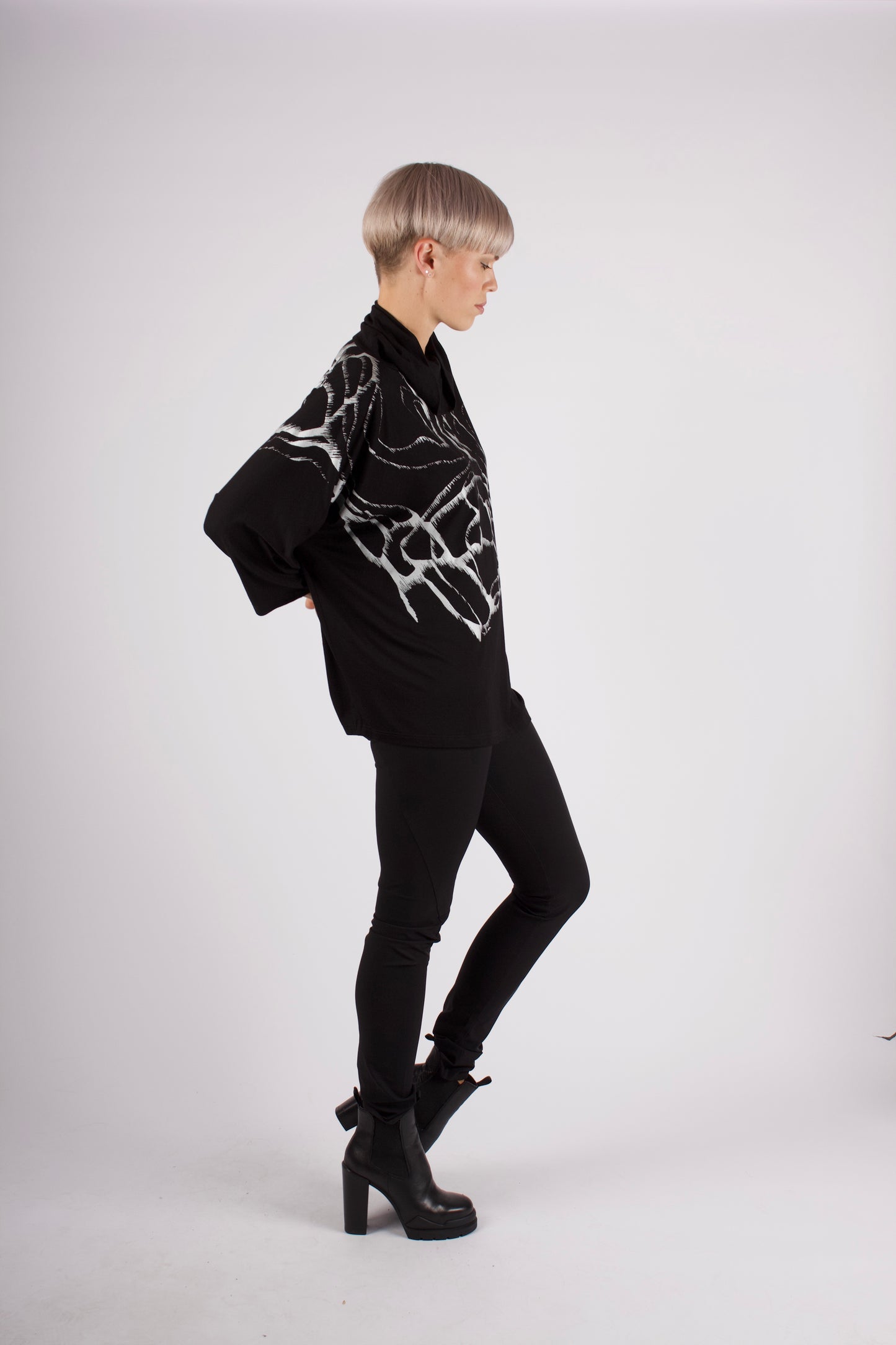 kaseee KSEVALENTIN Oberteil Viskose mit Druck