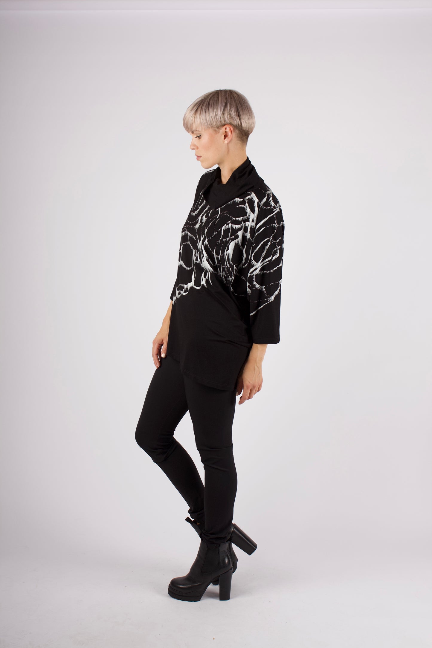 kaseee KSEVALENTIN Oberteil Viskose mit Druck