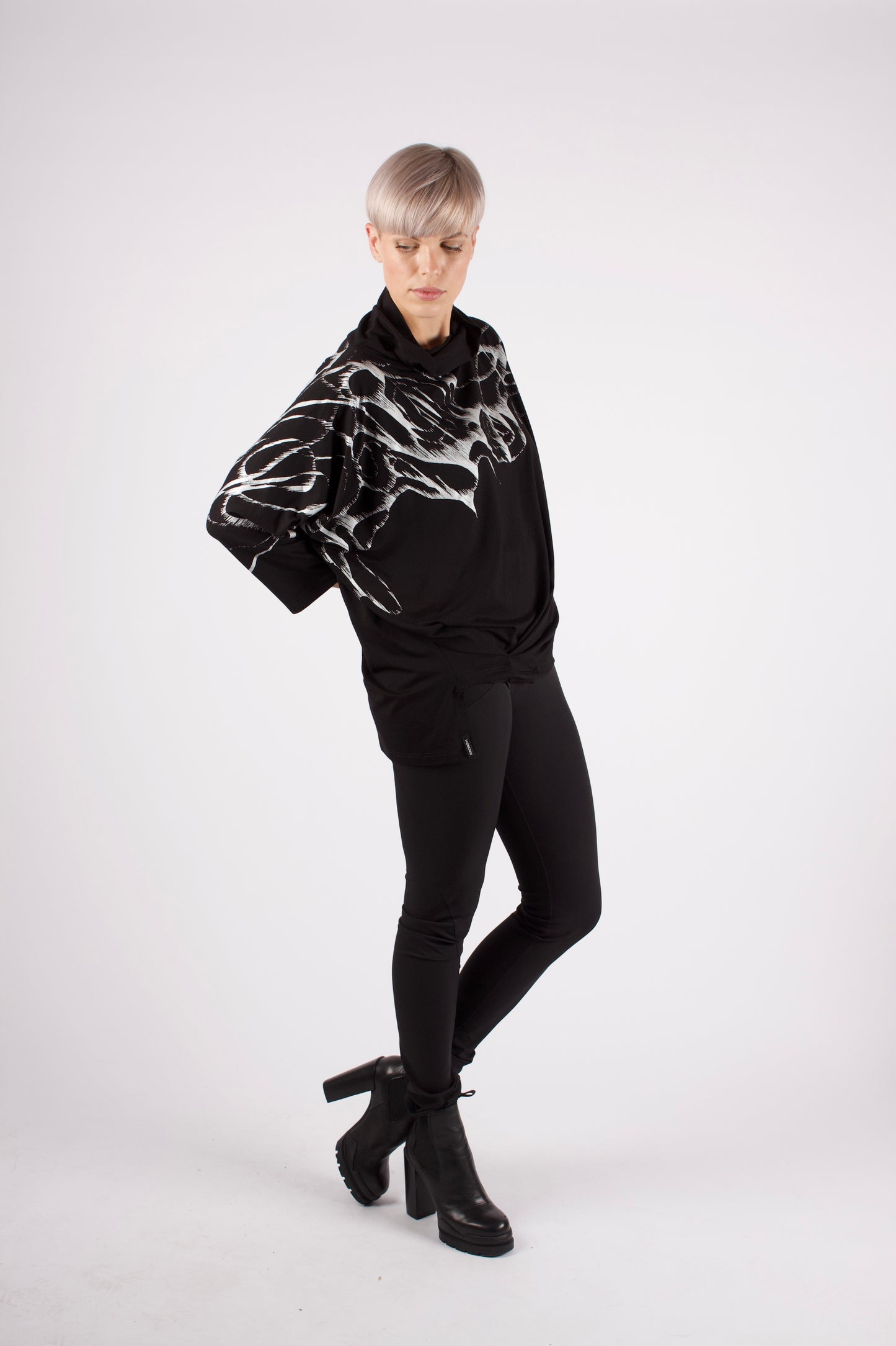 kaseee KSEVALENTIN Oberteil Viskose mit Druck