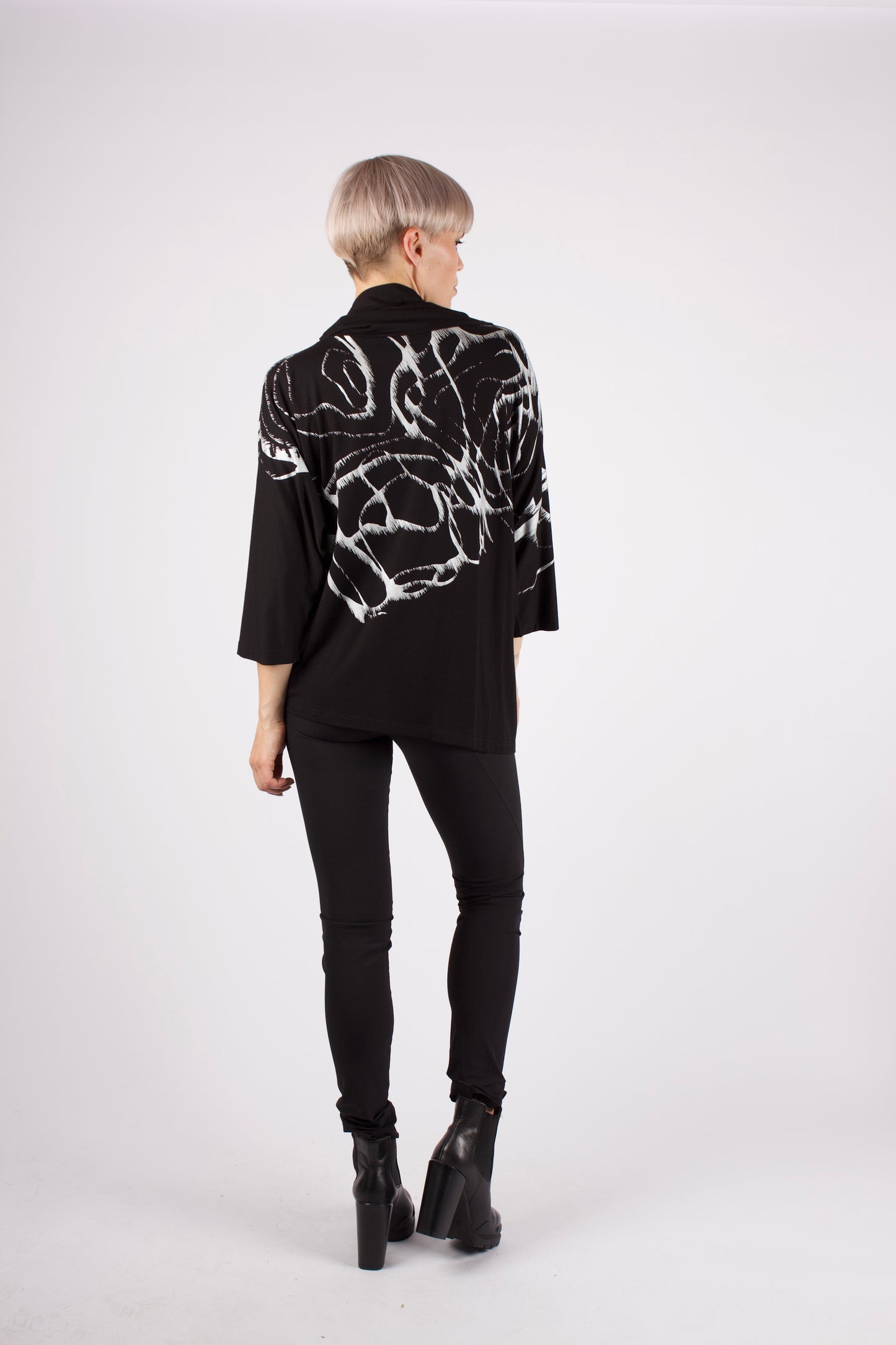 kaseee KSEVALENTIN Oberteil Viskose mit Druck