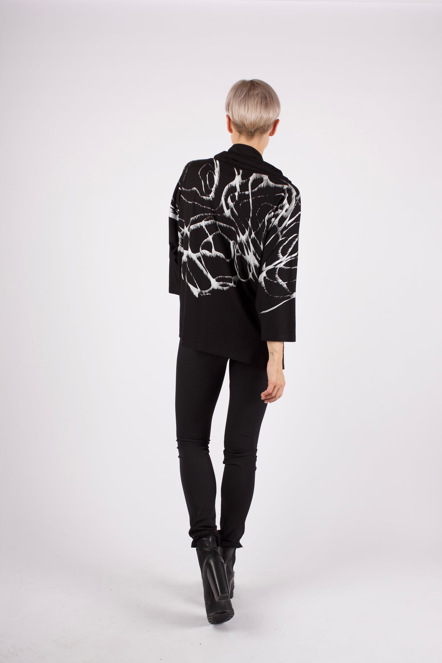 kaseee KSEVALENTIN Oberteil Viskose mit Druck