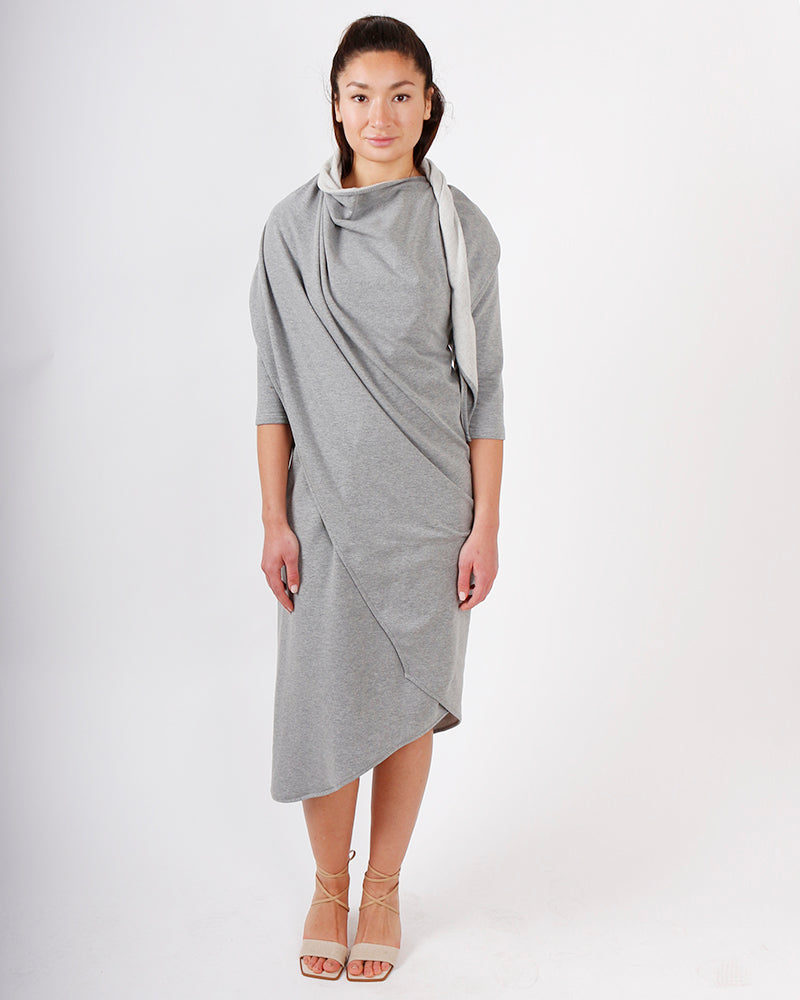 kaseee Kleid mit großer Schärpe