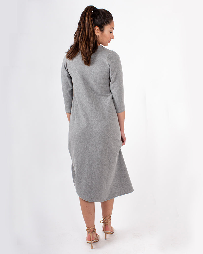 kaseee Kleid mit großer Schärpe